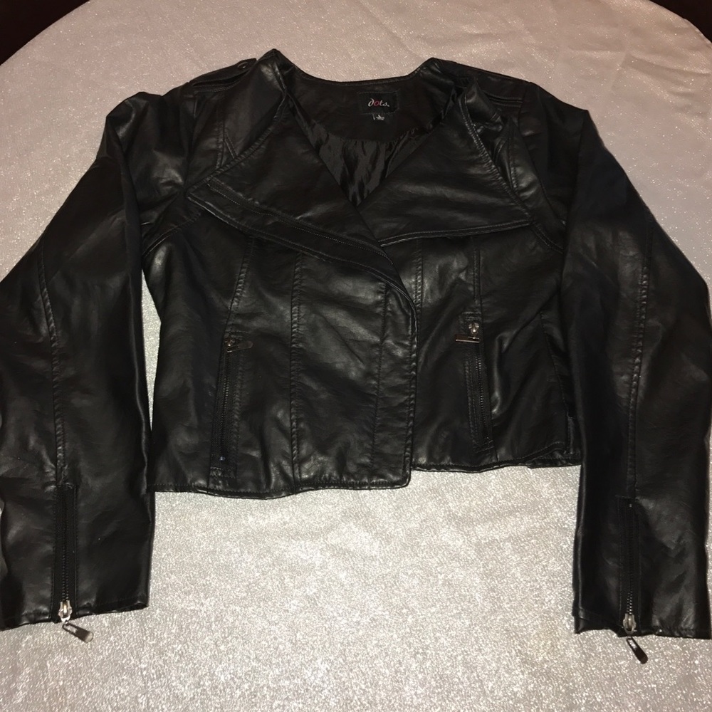 Faux Moto Jacket