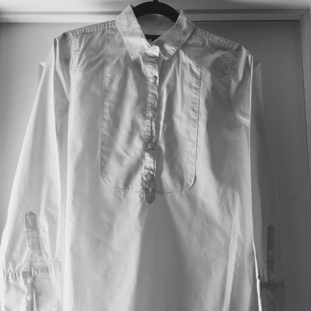 J. Crew 100% Cotton Popover Blouse
