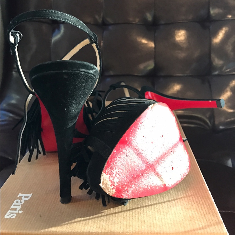 🔥🔥Fringe Louboutin Sandal🔥 - Picture 3 of 4