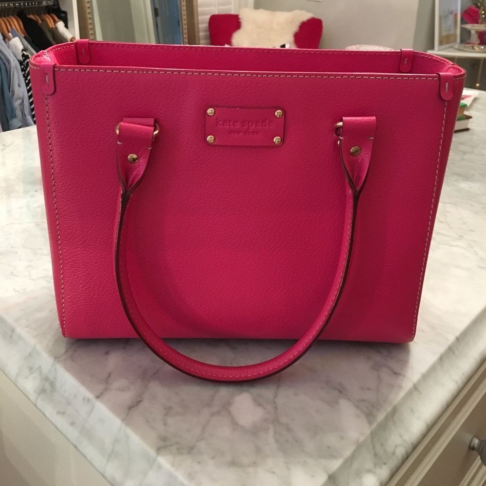 Hot pink Kate spade bag!