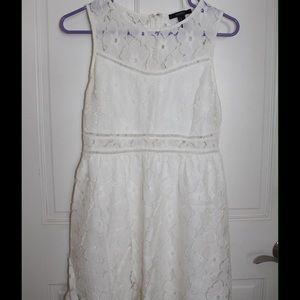 White lace dress - worn ONCE!