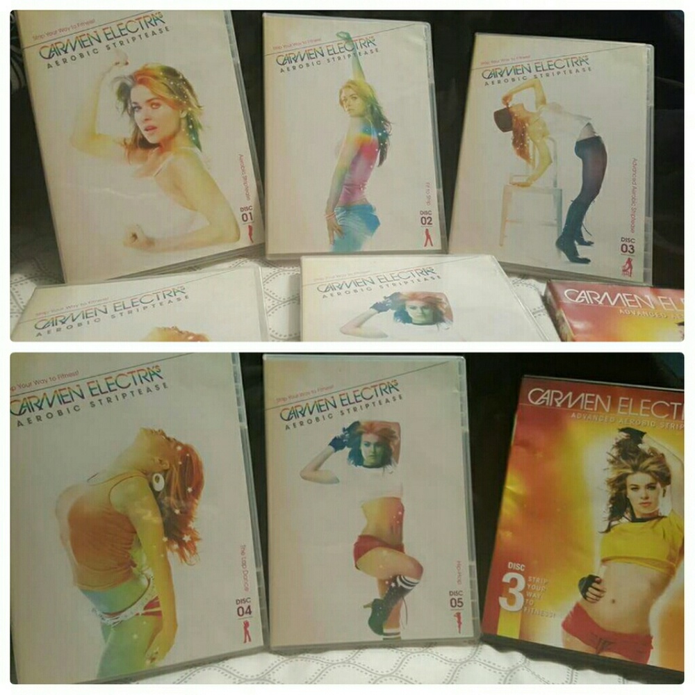 Carmen Electra Striptease work out DVDs