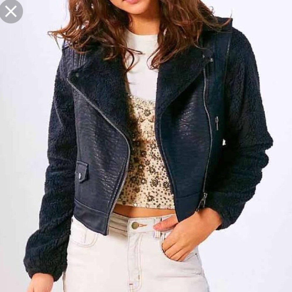 Urban Outfitters BDG Vegan Leather Jacket