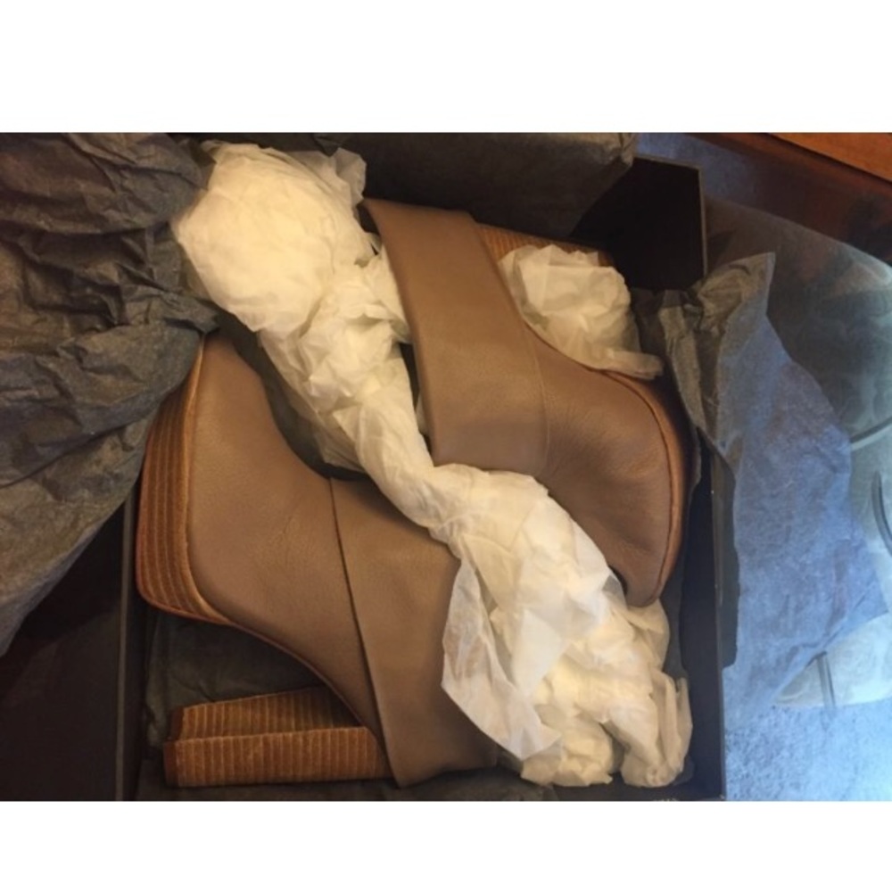 Mea Shadow Open Toe Booties - image 2