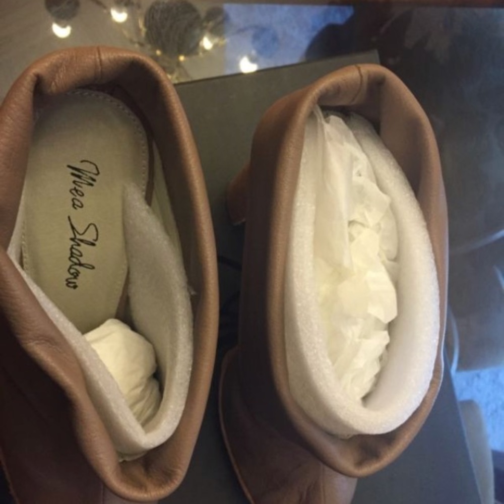 Mea Shadow Open Toe Booties - image 4