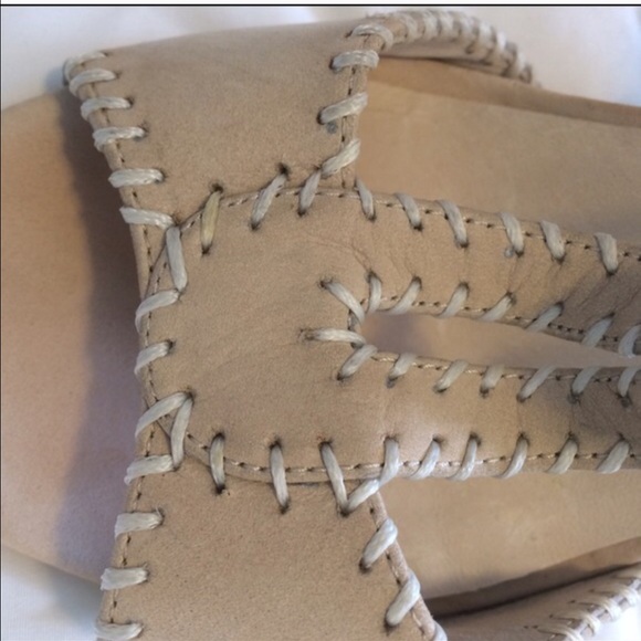 SEXY / CHIC Creme Suede 3 Inch Heels - Picture 2 of 4