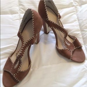 SEXY / CHIC Sable Suede 3 Inch Heels