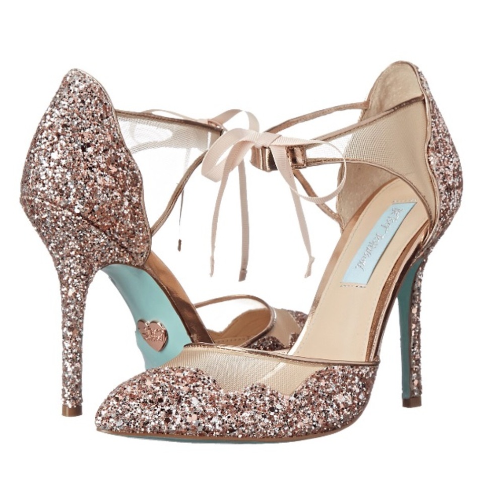 NOT FOR SALE NWT Betsey Johnson Stela Heel - Picture 1 of 2