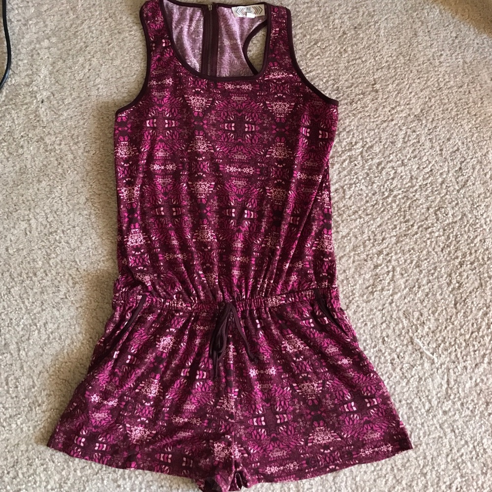 Cute shorts romper