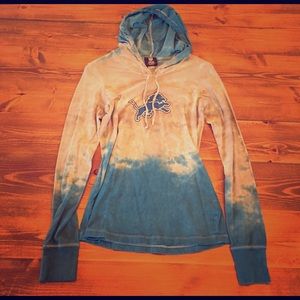 Detroit Lions Long Sleeve T-Shirt with Hood