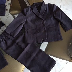 Toddler Suit - Charcoal Wedding Suit for Toddler