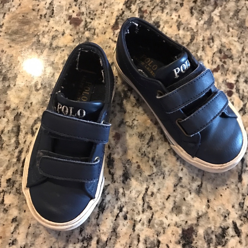 Boys toddler polo shoes size 8