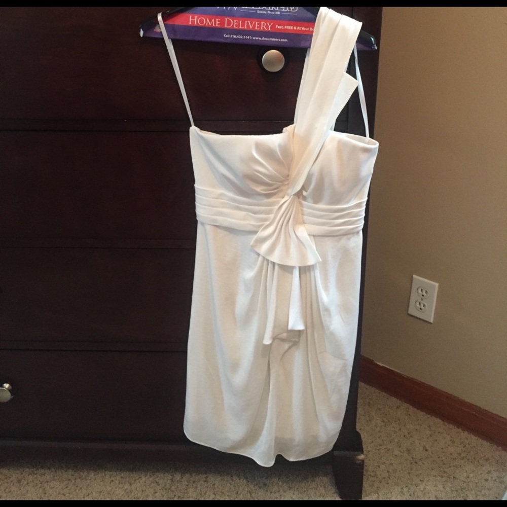 BCBG Ivory Cocktail Dress