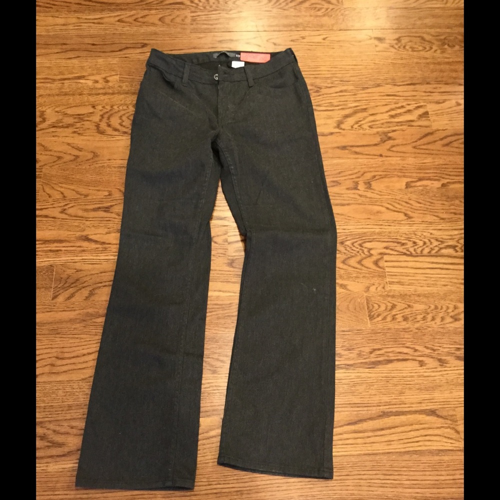 2 pairs! Gap Grey Flannel & Plum Sz 6 bootcut