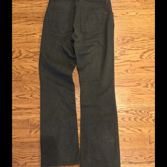 2 pairs! Gap Grey Flannel & Plum Sz 6 bootcut - Picture 3 of 5