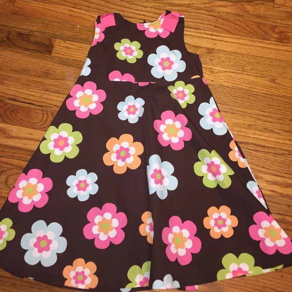 Gymboree Girls Flowered dress Size 8 - Picture 1 of 4