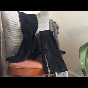 Over the knee suede boots - Ivanka Trump Sarena