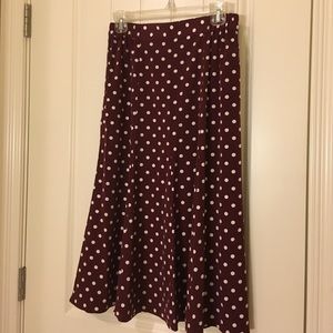 Maison Jules polkadot midi skirt Maison Jules polkadot midi skirt