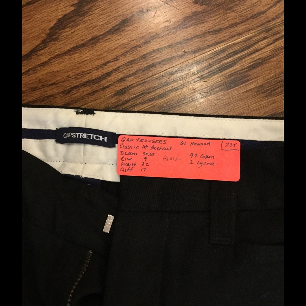 3 Pairs GAP Bootcut Trousers, black, brown, grey FREE SHIPPING!!!
