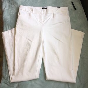 NWT White Slim Fit Ankle Dress Pants