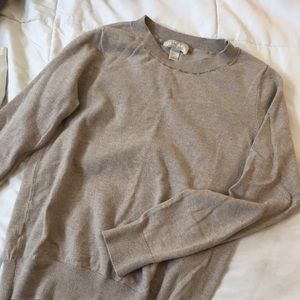 Cozy tan Loft sweater