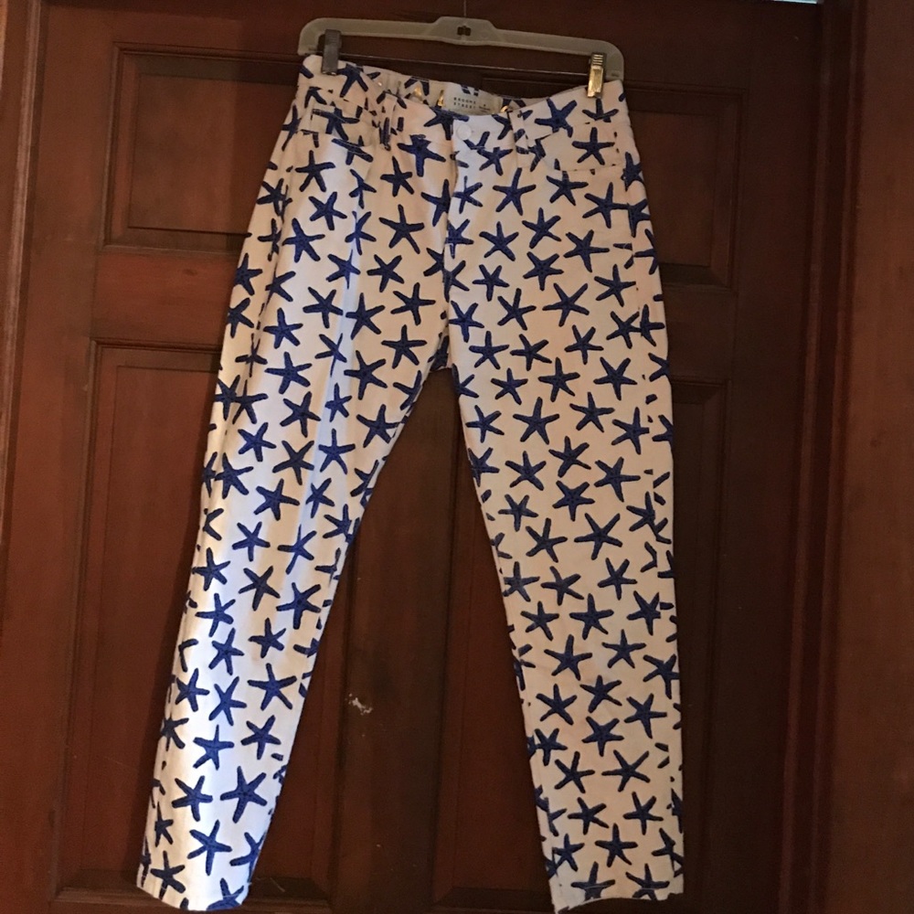 Kate Spade printed denim