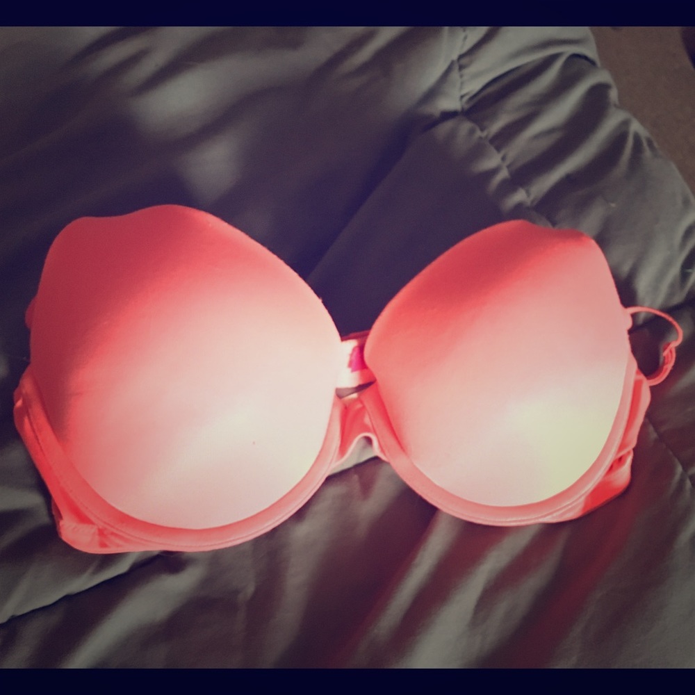 Pink bra