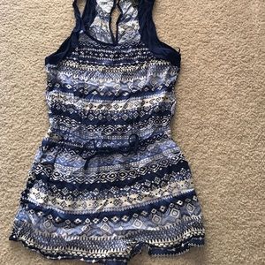 Blue romper