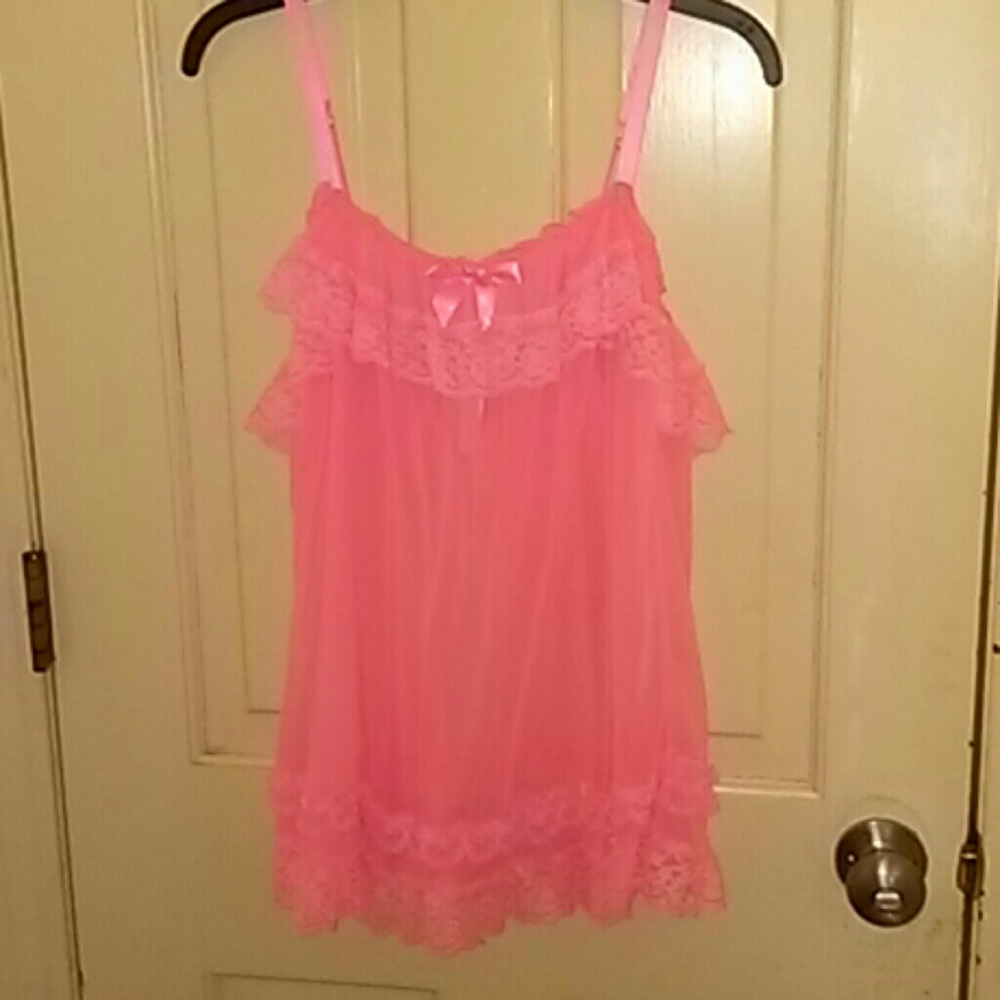 Sheer baby doll
