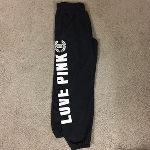Vs pink joggers