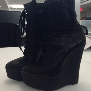 Burberry Wedge Booties