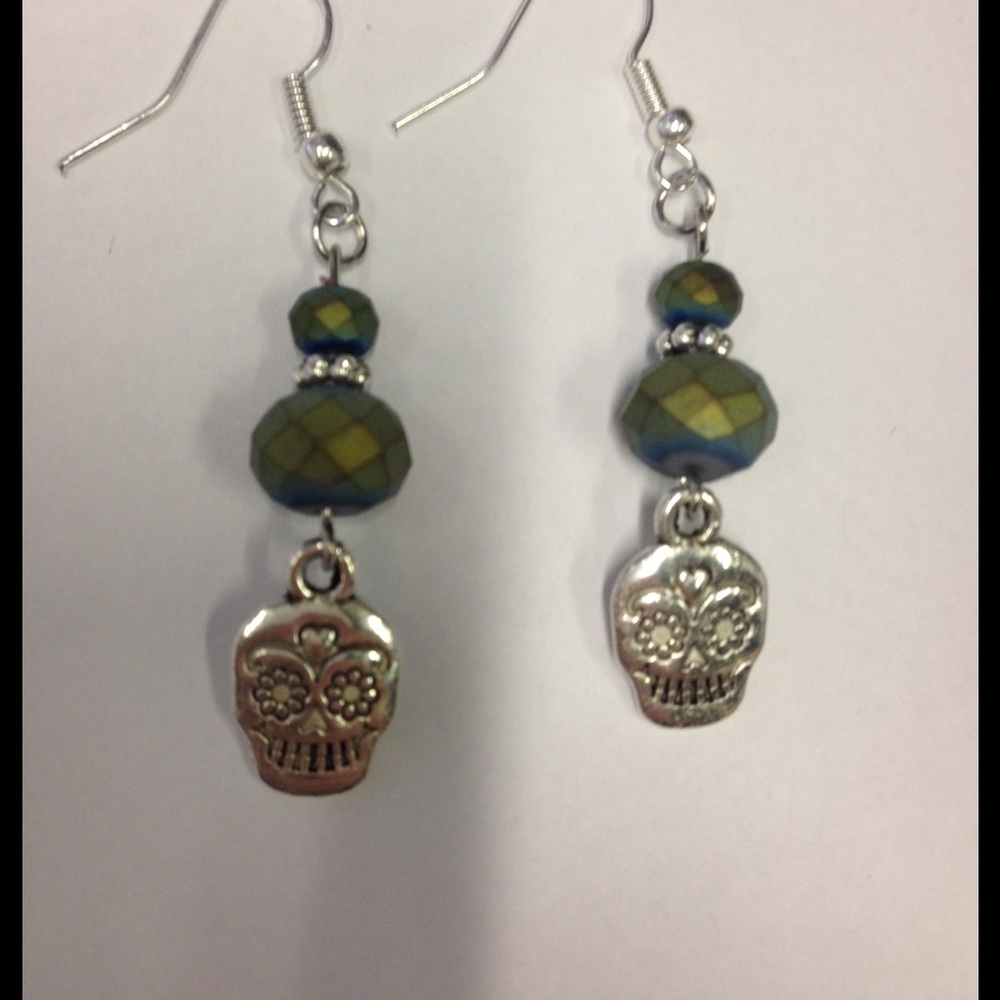 Festive Skull Earrings