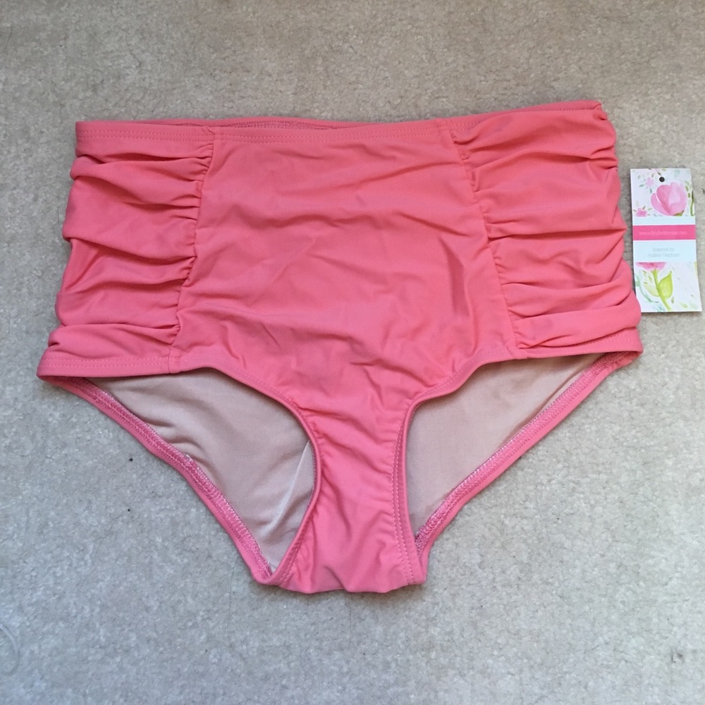 Rey Swimwear high wasted bottoms