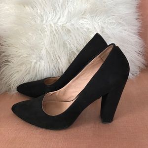 Black heels