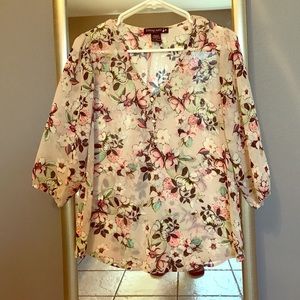 Springtime Floral Top