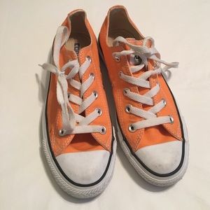 Tangerine Chuck Taylor Shoes