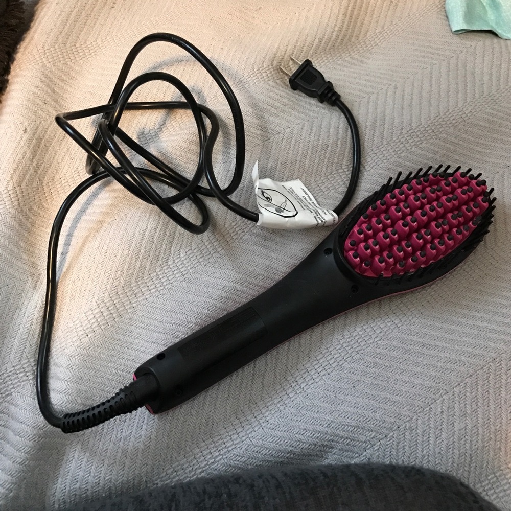 Hairbrush Straightener