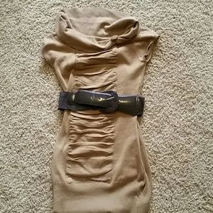 Derek heart fitted dress