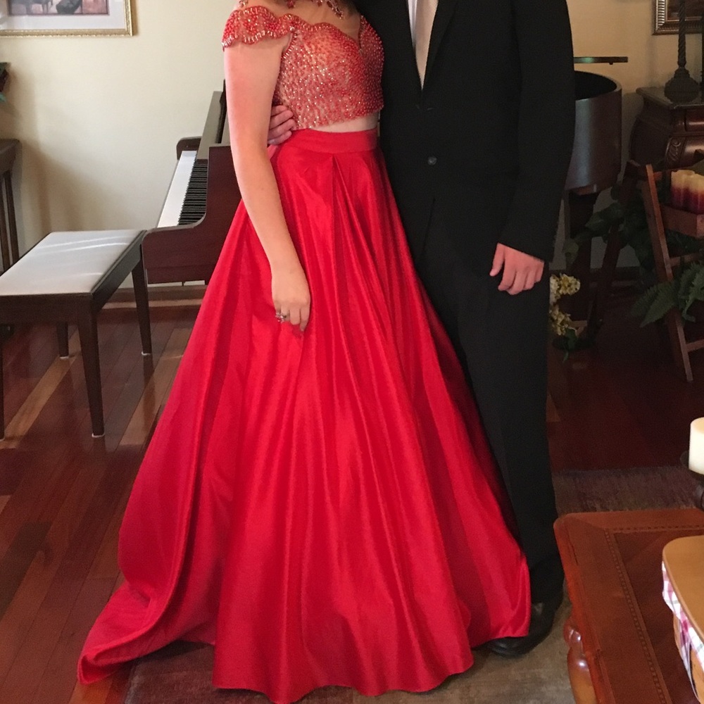 Two piece Vienna Prom Dress