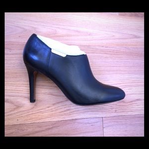 NEW!!! Black LEATHER Coach Booties