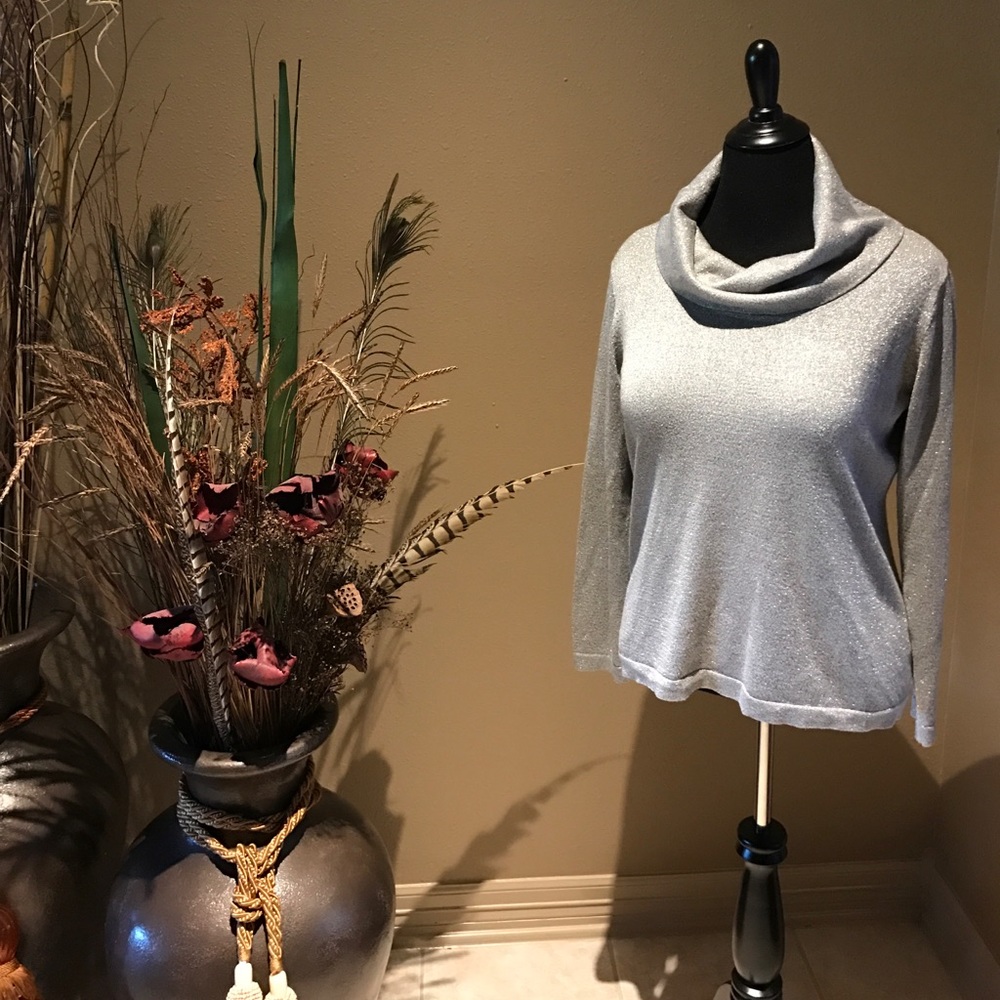 Cowl neck sweater