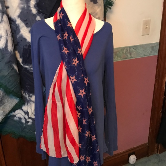 Patriotic Scarf - Picture 2 of 3