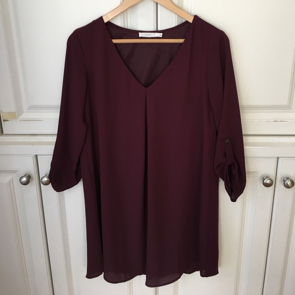 Lush shift dress