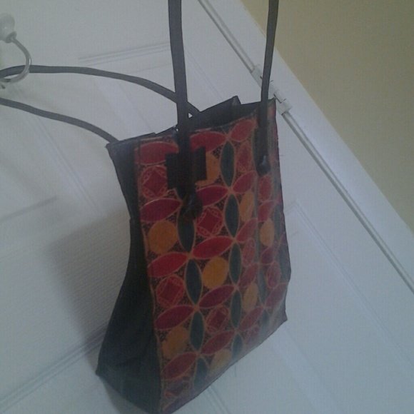 Mini Leather Tote - Picture 2 of 4