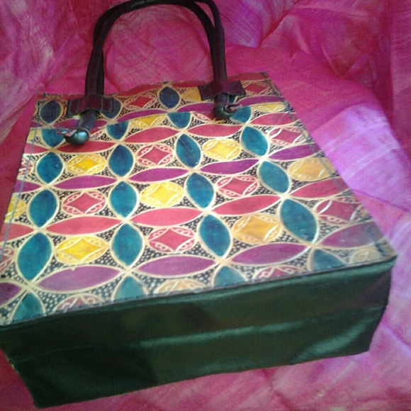 Mini Leather Tote - Picture 4 of 4