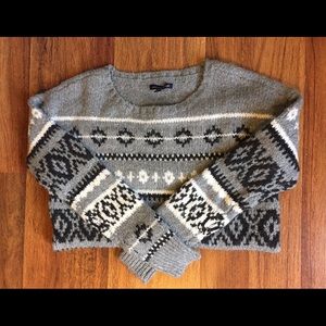 American Eagle Faire Isle Sweater (NWT)