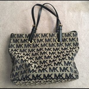 Michael Kors logo tote