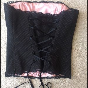 Guess strapless top