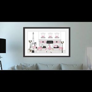Fashion Wall Art 20X30 Print ONLY Chanel Store