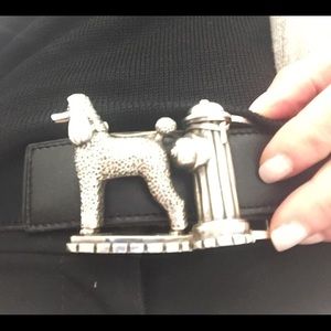 Barry Kieselstein-Cord Poodle Belt Bucke #162